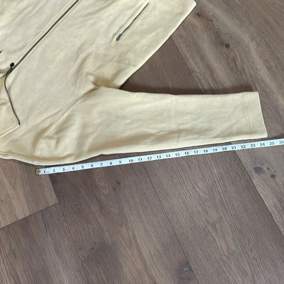 Vintage Disney 1955 Mickey Badge Embroidered Zip Up Beige Jacket Size XL - Picture 9 of 9